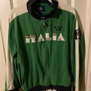 Blue marlin vintage italia zip-up sweatshirts